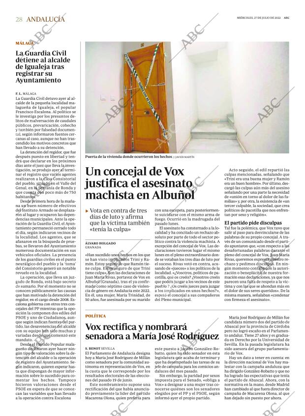 ABC CORDOBA 27-07-2022 página 28