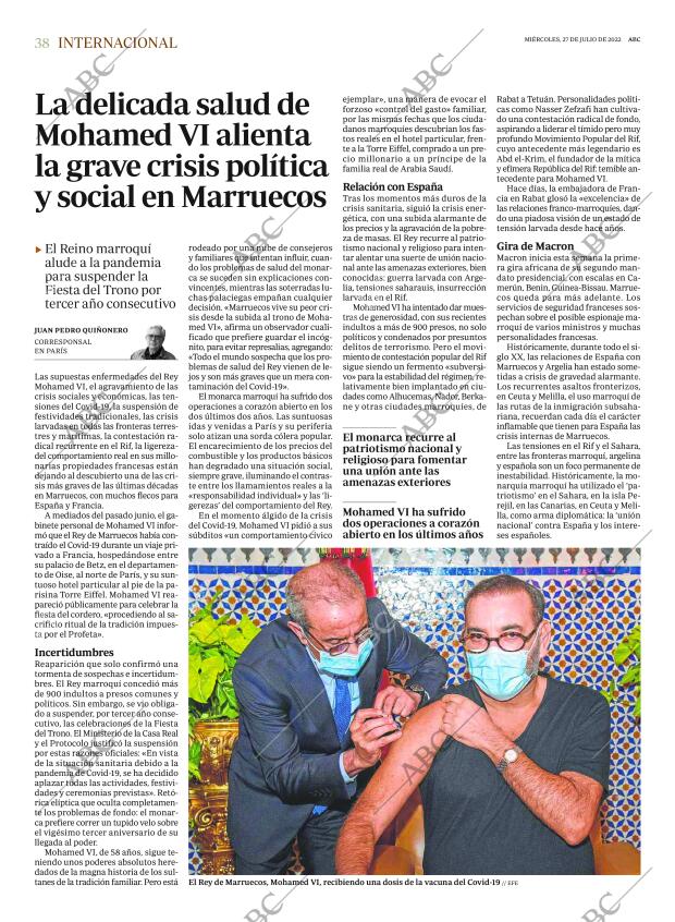 ABC CORDOBA 27-07-2022 página 38