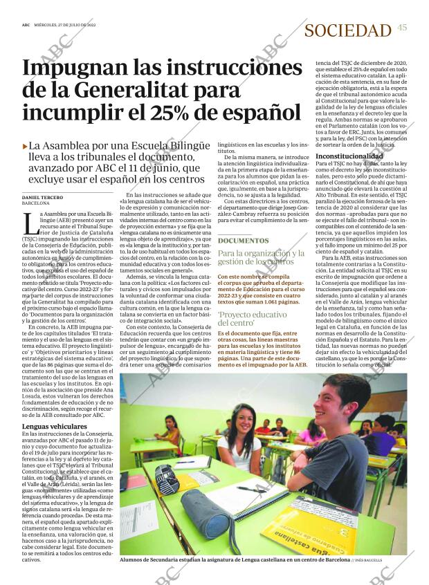 ABC CORDOBA 27-07-2022 página 45