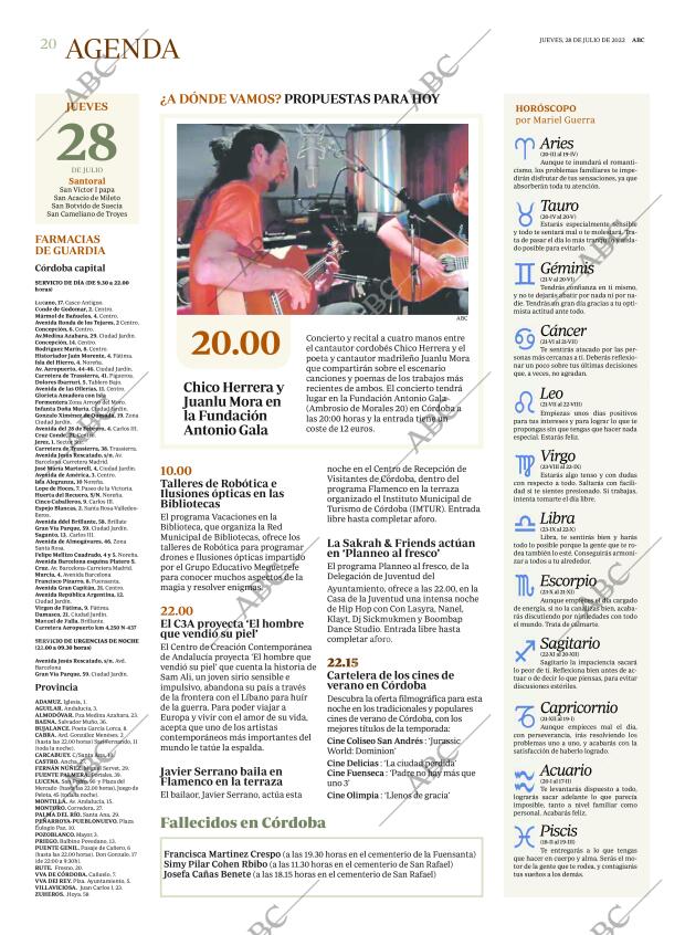 ABC CORDOBA 28-07-2022 página 20