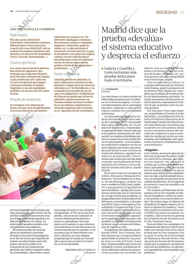 ABC CORDOBA 28-07-2022 página 45