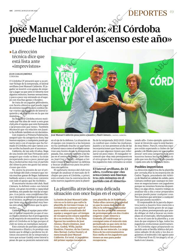 ABC CORDOBA 28-07-2022 página 49