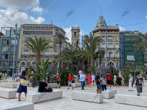 Plaza de la Reina después de la remodelación