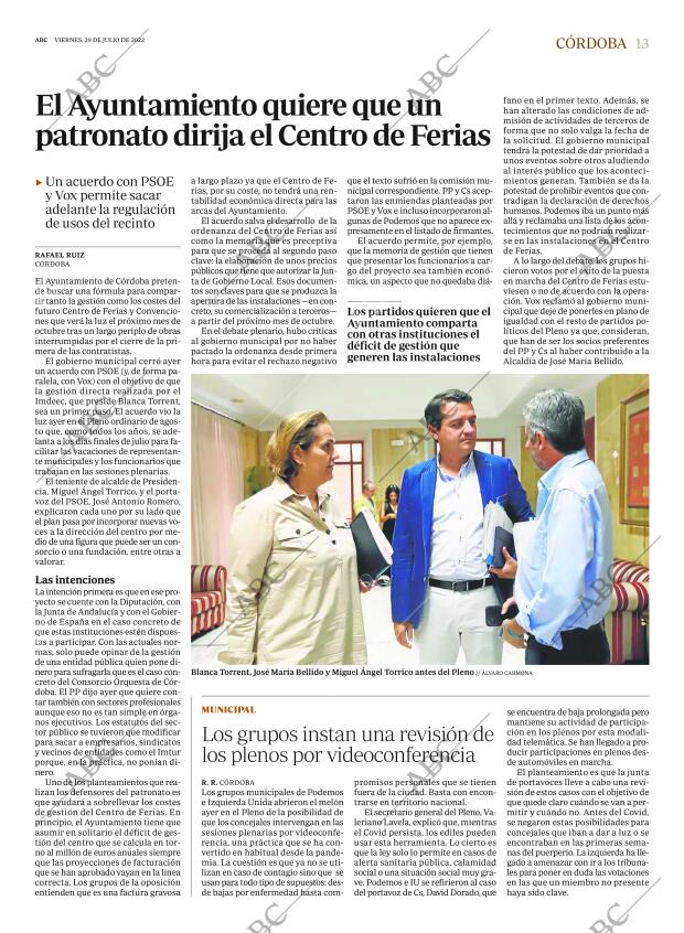 ABC CORDOBA 29-07-2022 página 13