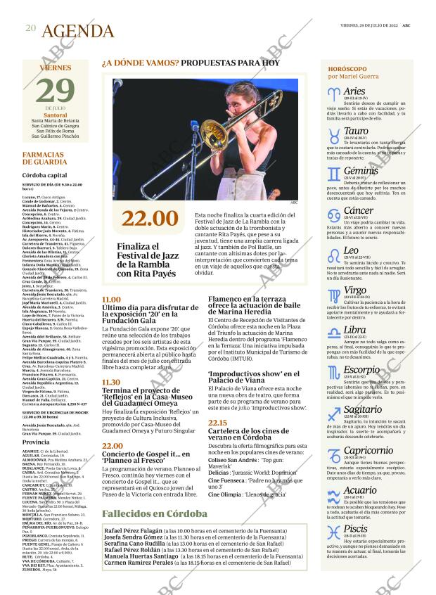 ABC CORDOBA 29-07-2022 página 20