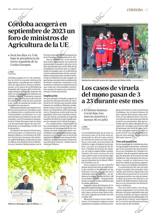 ABC CORDOBA 30-07-2022 página 17