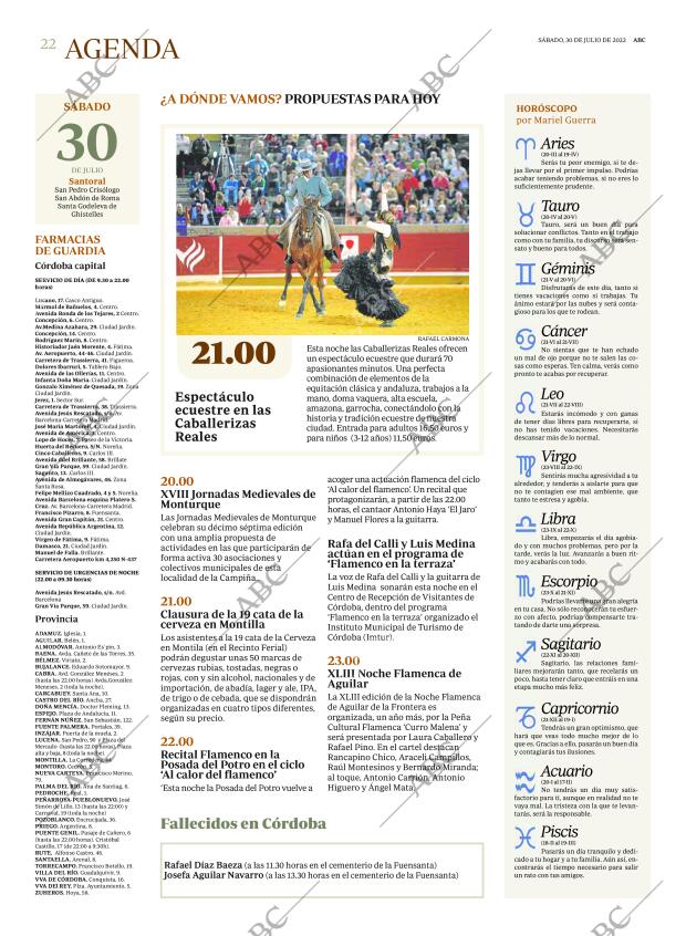 ABC CORDOBA 30-07-2022 página 22