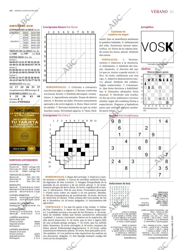 ABC MADRID 30-07-2022 página 61