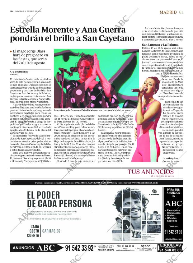 ABC MADRID 31-07-2022 página 61