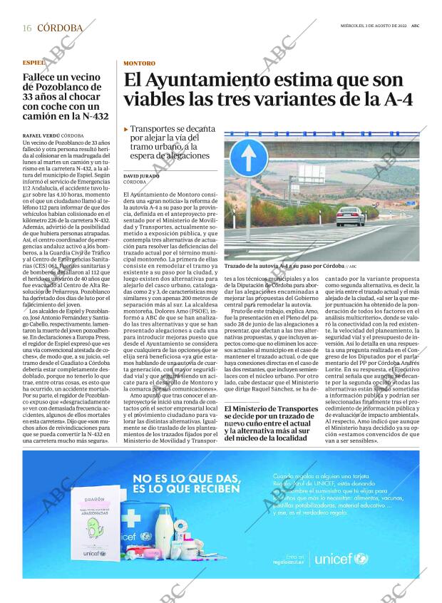 ABC CORDOBA 03-08-2022 página 16
