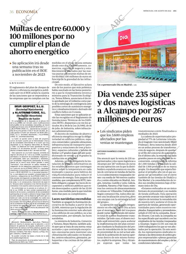 ABC CORDOBA 03-08-2022 página 36