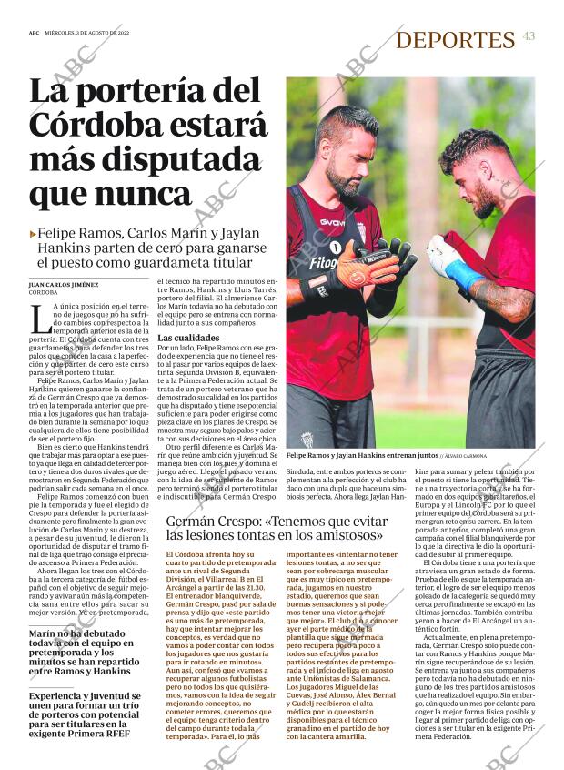 ABC CORDOBA 03-08-2022 página 43