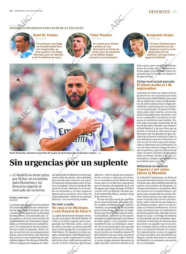 ABC CORDOBA 03-08-2022 página 45