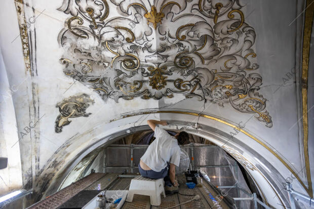 Restauración de los frescos de la Parroquia de la Magdalena