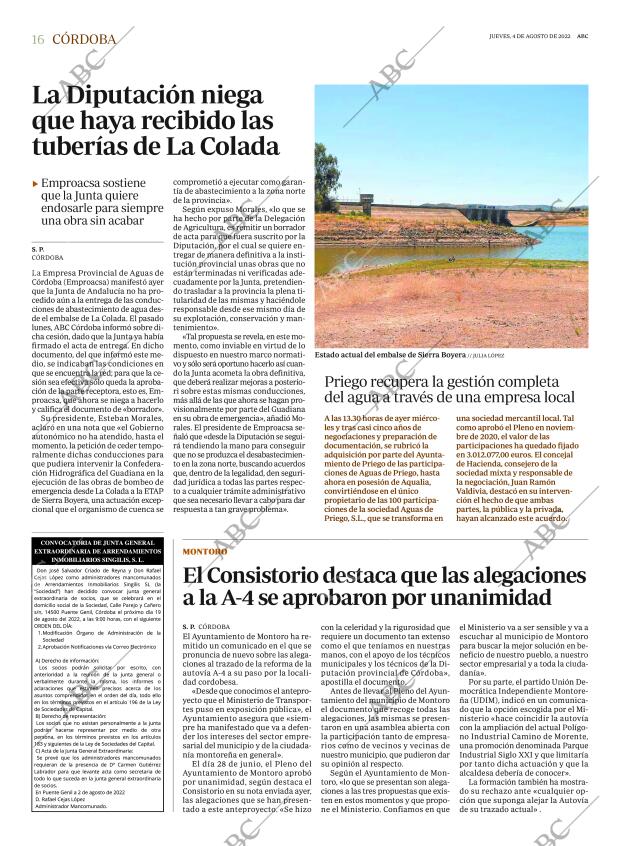 ABC CORDOBA 04-08-2022 página 16