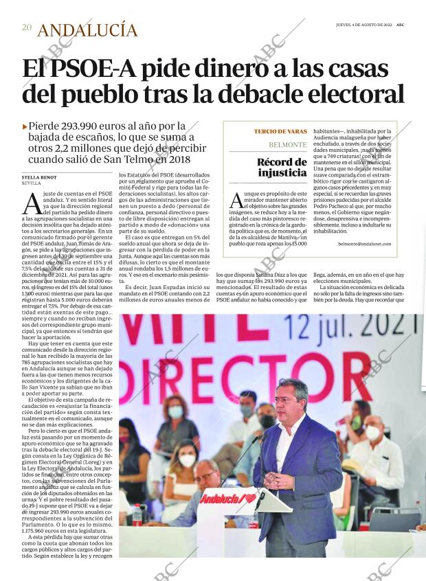 ABC CORDOBA 04-08-2022 página 20