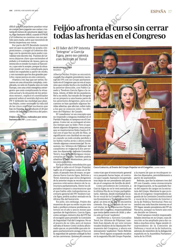 ABC MADRID 04-08-2022 página 17