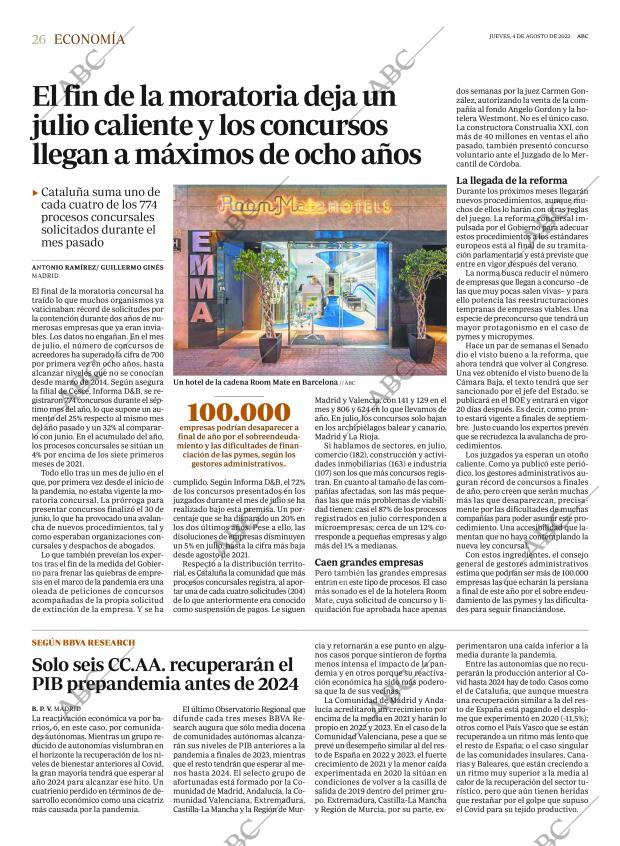 ABC MADRID 04-08-2022 página 26