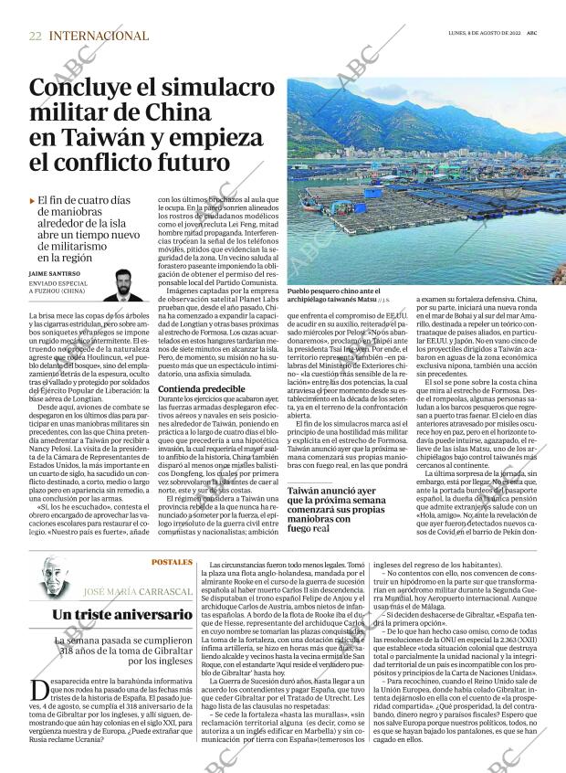 ABC MADRID 08-08-2022 página 22
