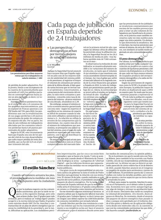 ABC MADRID 08-08-2022 página 27
