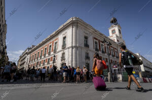 Reportaje sobre el calor en Madrid y como combatirlo