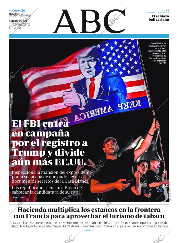 ABC MADRID 10-08-2022 página 1