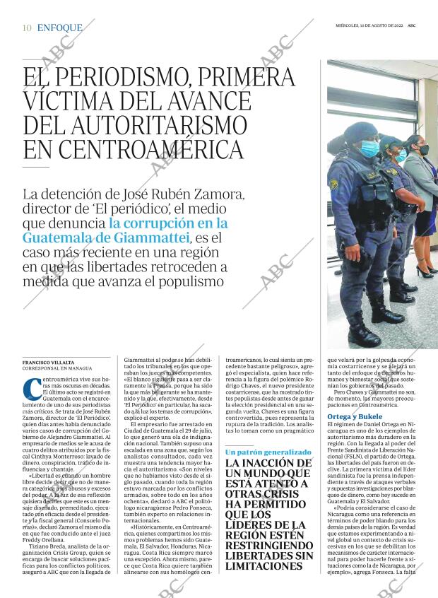 ABC MADRID 10-08-2022 página 10