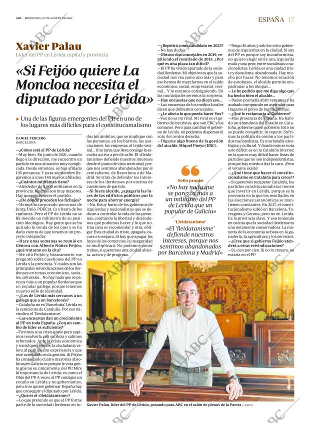 ABC MADRID 10-08-2022 página 17