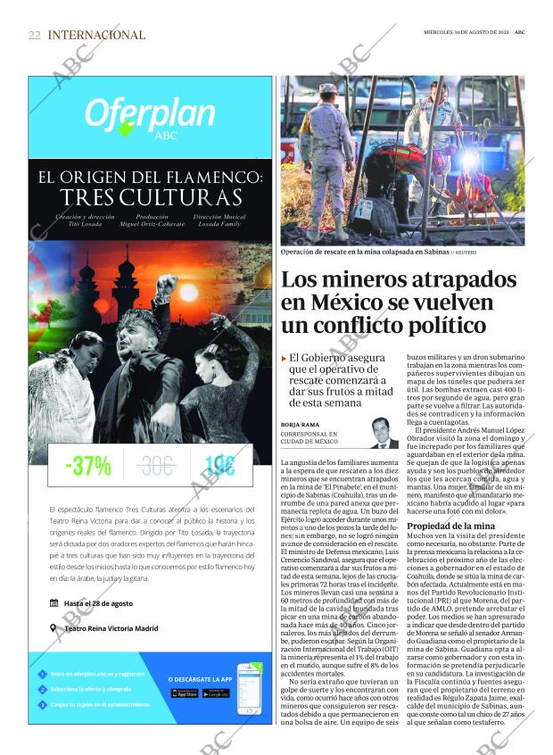 ABC MADRID 10-08-2022 página 22
