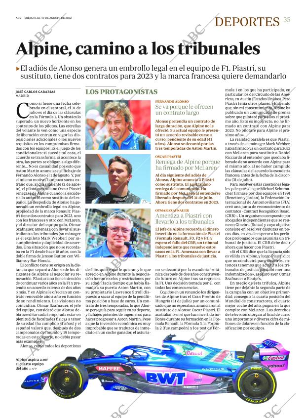 ABC MADRID 10-08-2022 página 35