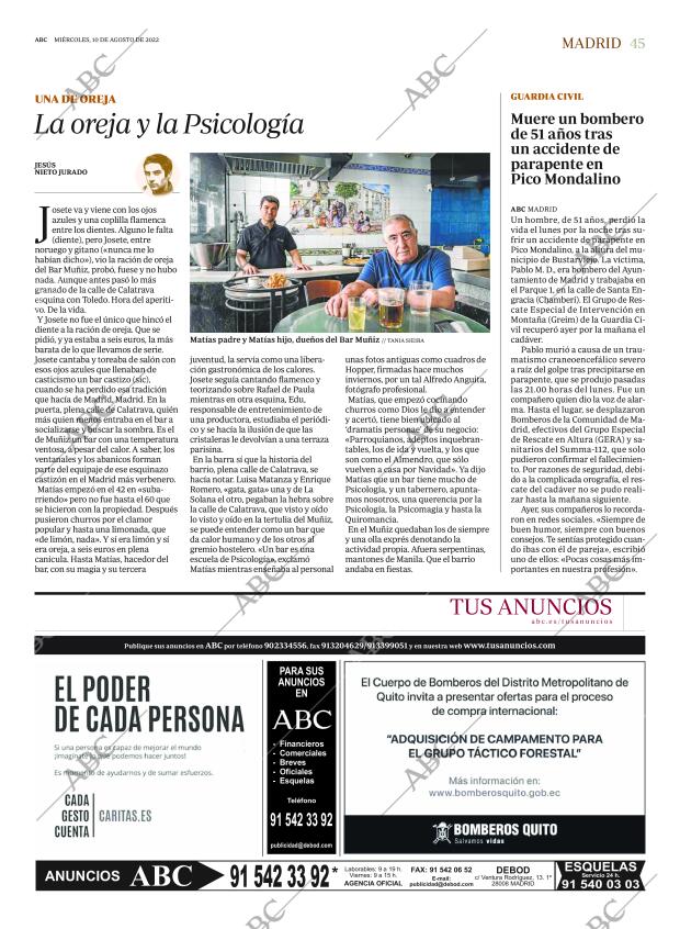 ABC MADRID 10-08-2022 página 45