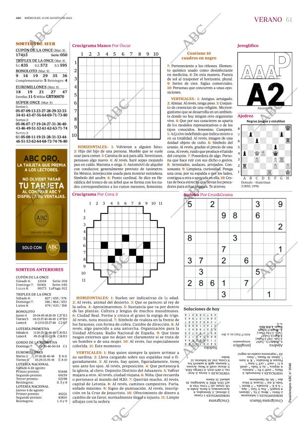 ABC MADRID 10-08-2022 página 61