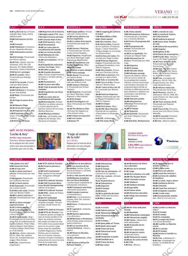 ABC MADRID 10-08-2022 página 63