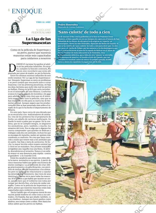 ABC MADRID 10-08-2022 página 8