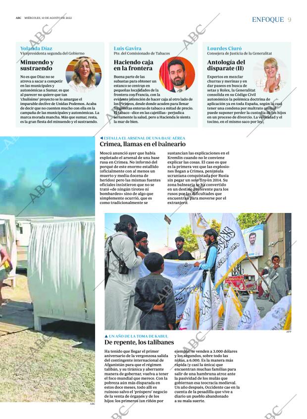 ABC MADRID 10-08-2022 página 9