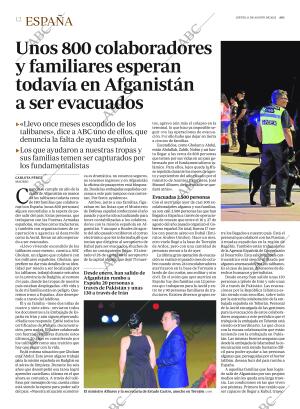 ABC MADRID 11-08-2022 página 12