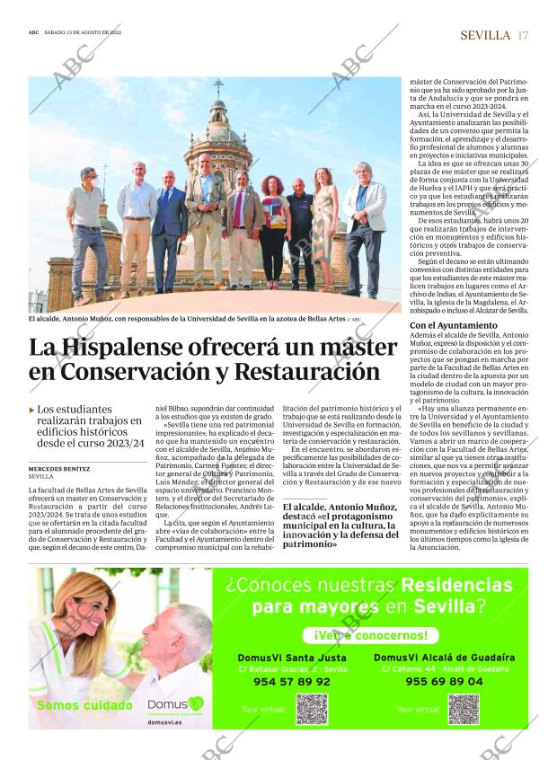 ABC SEVILLA 13-08-2022 página 17