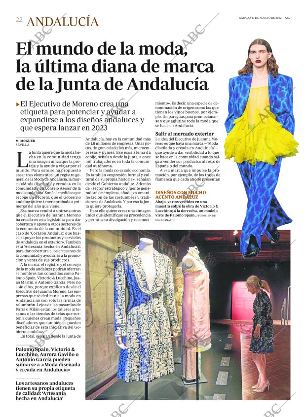 ABC SEVILLA 13-08-2022 página 22
