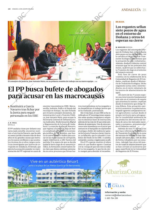 ABC SEVILLA 13-08-2022 página 25