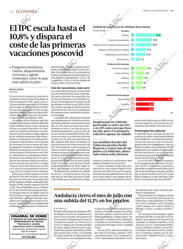 ABC SEVILLA 13-08-2022 página 40