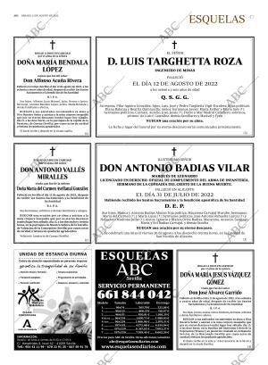ABC SEVILLA 13-08-2022 página 47