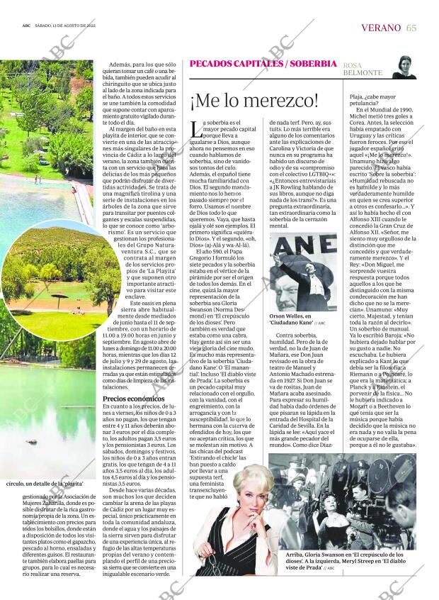 ABC SEVILLA 13-08-2022 página 65