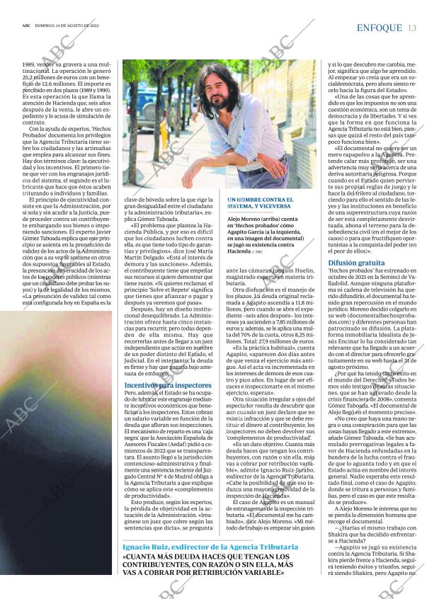 ABC SEVILLA 14-08-2022 página 13