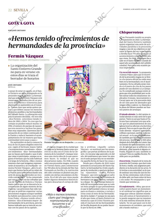 ABC SEVILLA 14-08-2022 página 22