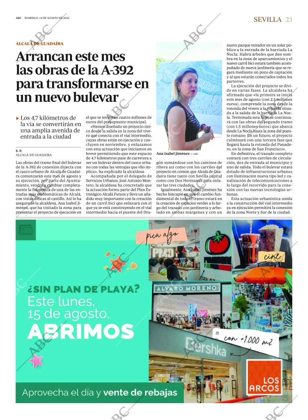 ABC SEVILLA 14-08-2022 página 23
