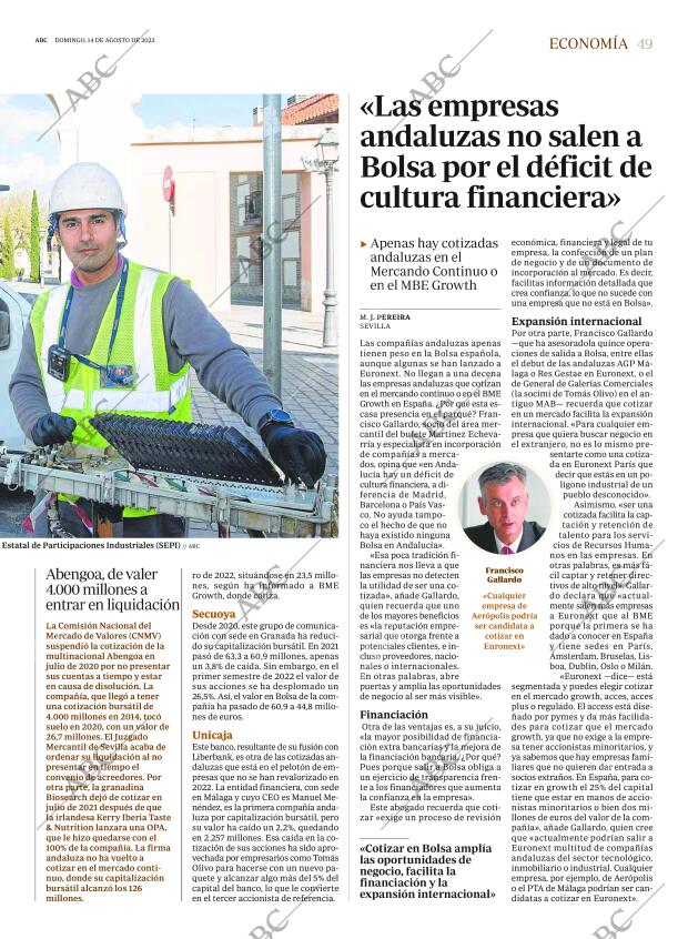ABC SEVILLA 14-08-2022 página 49
