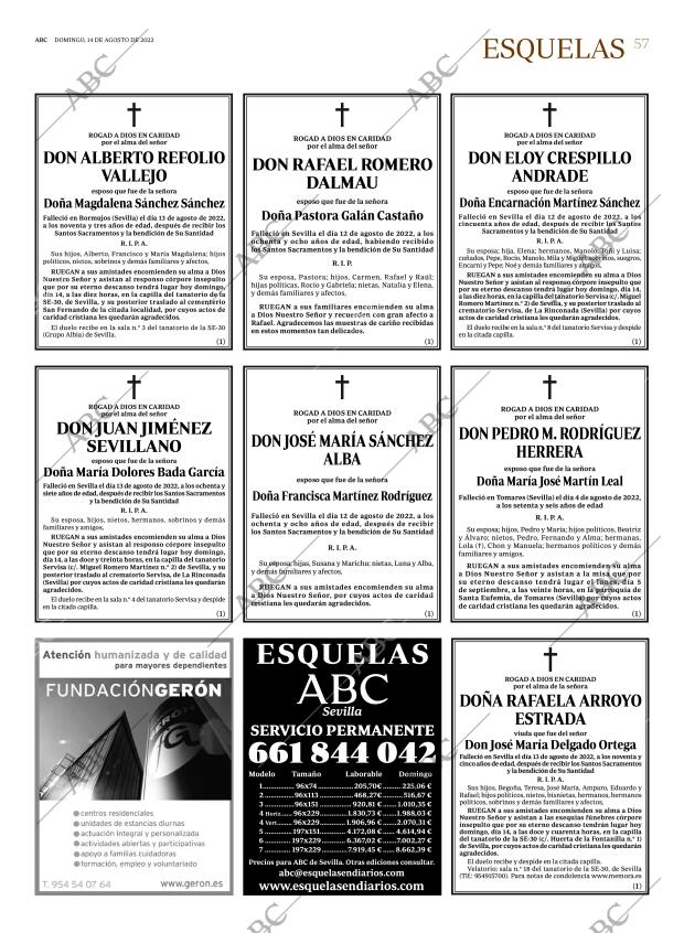 ABC SEVILLA 14-08-2022 página 57