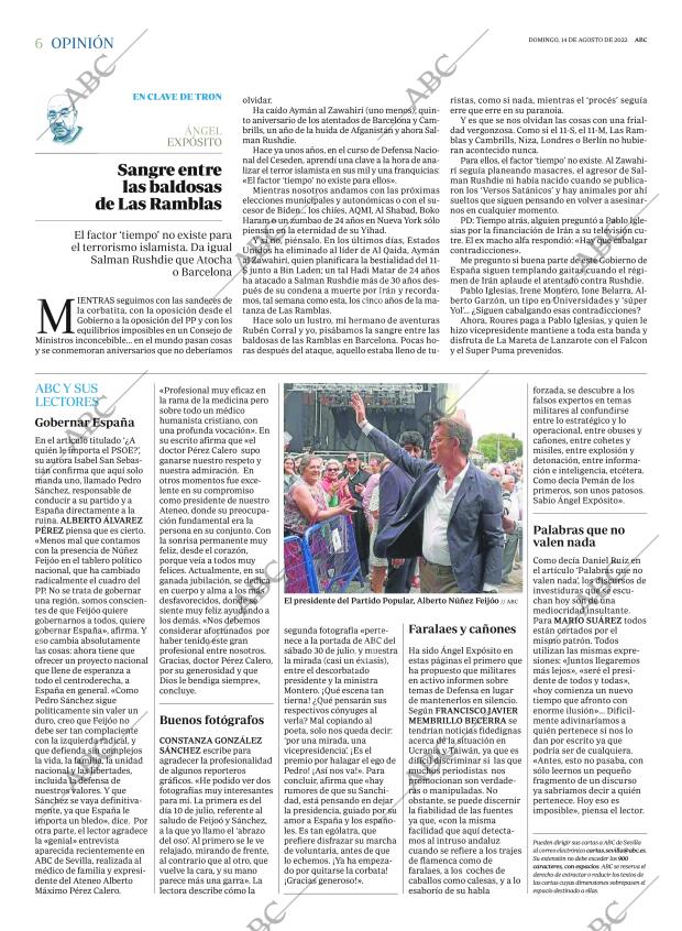 ABC SEVILLA 14-08-2022 página 6