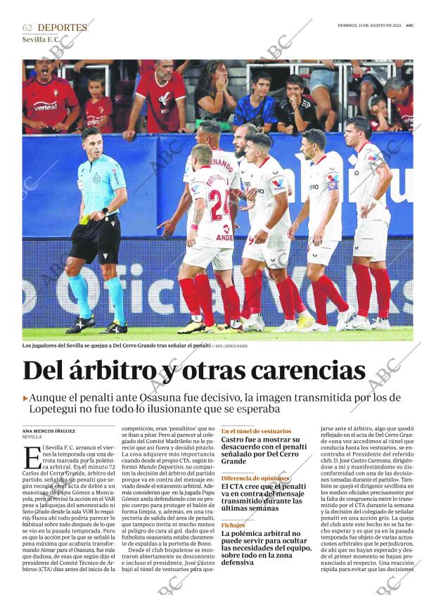 ABC SEVILLA 14-08-2022 página 62