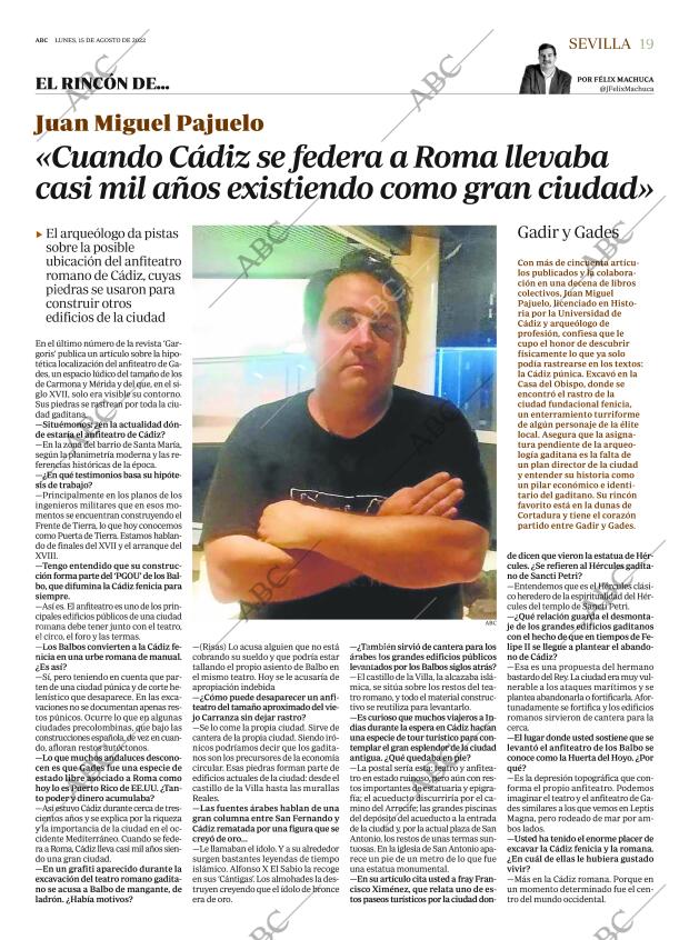 ABC SEVILLA 15-08-2022 página 19